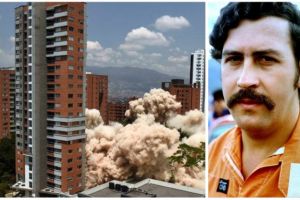 Luxoasa casă a lui Pablo Escobar din Medellin, demolată