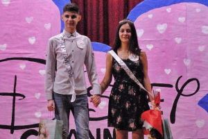 FOTO/ Antonia Tufănescu şi Cătălin Căliman câştigătorii trofeelor de Miss şi Mister la ”Balul Îndrăgostiţilor 2019” din Cugir.