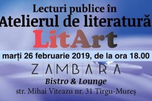 Atelierul de literatură LitArt vă aşteaptă la ediţia de februarie