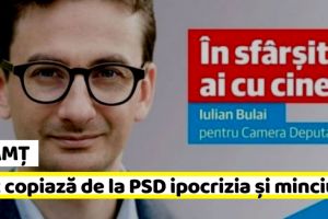 NEAMȚ: Parlamentarii USR copiază de la PSD ipocrizia şi minciuna