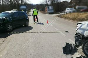 Accident pe DN 71! O persoană rănită uşor