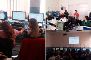 FOTO/ Ateliere eTwinning în cadrul parteneriatului dintre Școala Gimnazială nr. 3 Cugir şi Casa Corpului Didactic Alba Iulia