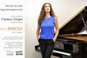 Pianista Sânziana Mircea în concert la Centru de Cultură  Arcuş, mâine