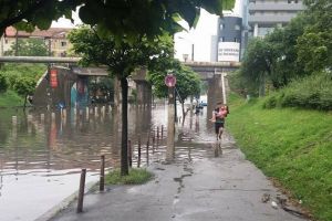 Aquatim rezolvă în curând problema inundaţiilor de la pasajele CFR de pe Gh. Lazăr şi Brediceanu