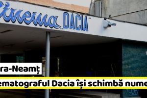 NEAMȚ: Cinematograful Dacia, din Piatra-Neamţ, îşi schimbă numele: „CINEMA, MON AMOUR”
