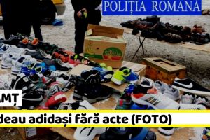 NEAMȚ: Vindeau adidaşi fără acte (FOTO)