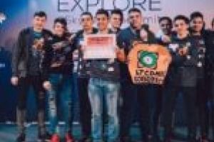 Design-ul robotului Dabija i-a trimis pe elevii Liceului Tehnologic „Clisura Dunării” în etapa naţională a concursului de robotică First Tech Challenge!