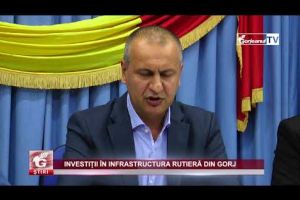 INVESTIȚII ÎN INFRASTRUCTURA RUTIERĂ DIN GORJ