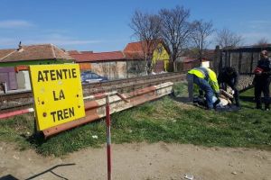 UPDATE Femeie lovită de tren – A murit pe loc