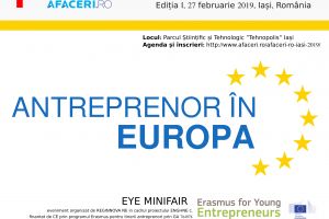 Tinerii antreprenori din România şi Republica Moldova află miercuri la Iaşi care sunt modalităţile de a-şi extinde afacerile pe piaţa europeană