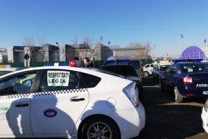 Taximetriştii timişoreni au decis. Pleacă la Bucureşti la megaprotestul naţional