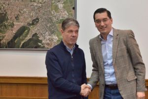 Întâlnire pentru un parteneriat între Municipiul Braşov şi Federaţia Română de Fotbal