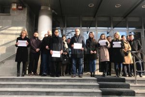 Procurorii suceveni au protestat faţă modificările la Legile Justiţiei