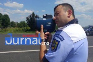Viteza ULUITOARE cu care a fost prins circulând un vrâncean prin Buzău