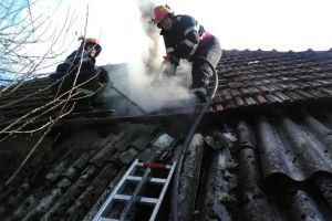 Incendiu la Arcani