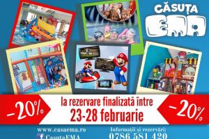 Finalul lunii aduce o promoţie simpatică la Căsuţa EMA