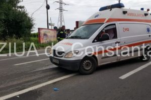 Accident rutier mortal pe DN 56A. Doua masini s-au lovit frontal. Unul dintre soferi a murit pe loc