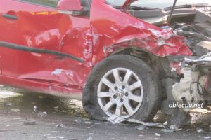 Accident rutier la Cazăneşti. Două persoane vătămate.
