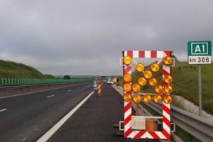 Trafic restricţionat pe autostradă, la Sebeş