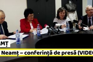 NEAMȚ: DSP Neamţ – conferinţă de presă (VIDEO)