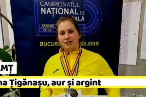 NEAMȚ: Diana Țigănaşu, campioană la tineret şi vicecampioană la seniori