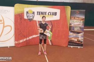 FOTO: Aiudeanca Alexia Mărginean (TC Sun Alba Iulia) – campioană la un turneu internaţional, la categoria de vârstă 14 ani