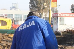 Trafic blocat pe strada Bogdan Voda din municipiul Constanta 