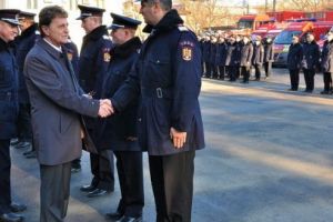 Înaintări în grad de Ziua Protecţiei Civile, la ISU Mureş