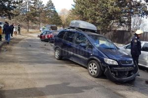 Accident pe Serpentine, după ce un şofer grăbit a pătruns pe contrasens
