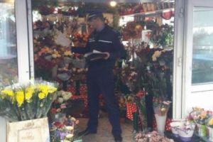 Florăriile luate la puricat de poliţişti