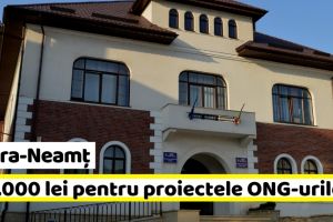 NEAMȚ: Primăria Piatra-Neamţ, 270.000 lei pentru proiecte culturale, sportive sau sociale de interes local