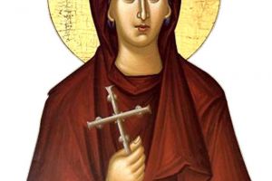 Sfânta Cuvioasă Muceniţă Evdochia