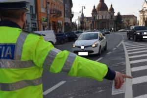 Mărţişoare în trafic