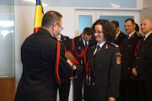 Ceremonie cu fast la Inspectoratul pentru Situaţii de Urgenţă „Oltul” al judeţului Harghita