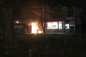 Incendiu la o langoşerie în Calea Buziaşului din Timişoara
