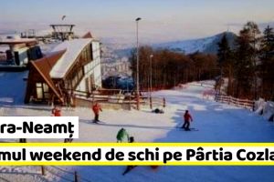 NEAMȚ: Ultimul weekend de schi la Piatra-Neamţ