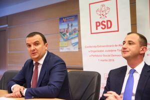 Călin Dobra – ales lider al PSD Timiş. Deputatul Simonis – preşedinte executiv