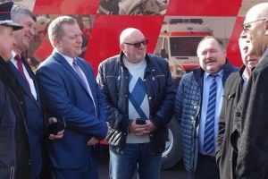 FOTO: Oaspeţi din Ucraina, la ISU Mureş