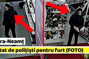 NEAMȚ: Căutat de poliţişti pentru furt (FOTO). Dacă aveţi informaţii, sunaţi la „112”