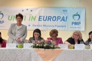 Georgeta Zaharia, aleasă preşedinte al organizaţiei de femei a PMP Dâmboviţa