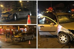 Femeie rănită într-un accident produs în celebra intersecţie Rebreanu cu Martirilor