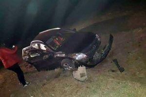 Accident cu şofer începător: Patru tineri, din care trei minori, răniţi la ieşirea din Salonta (FOTO)