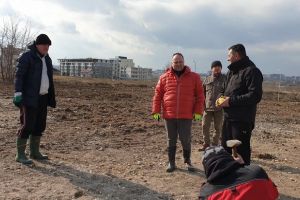 Vino si tu pe 23 martie!: Voluntarii Constanta Restart“ au trasat zonele in care vor fi plantati cei 200 de copaci