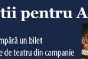 Teatrul Colibri prezintă şi anul acesta un spectacol sub semnul Campaniei Naţionale „Artiştii pentru artişti“