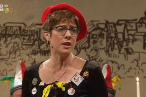 Șefa creştin-democraţilor germani, criticată pentru ironiile la adresa toaletelor pentru al treilea gen