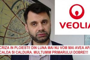 Scenariul groazei se confirma! Multumita lui Dobre, ploiestenii raman fara apa calda si incalzire, din luna mai. Veolia anunta incetarea contractului cu primaria