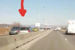 Panică printre şoferi pe DN1. Gestul şocant al unui pensionar | VIDEO