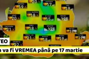Meteo: Cum va fi VREMEA până pe 17 martie. Se va încălzi considerabil