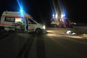 Accident la Coldău. Un pieton a fost accidentat mortal