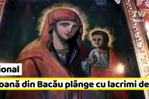 Naţional: O icoană a Maicii Domnului din judeţul Bacău plânge neîncetat de mai bine de o lună